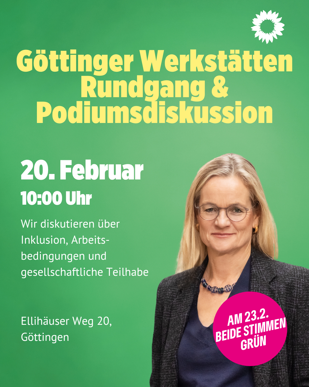 Göttinger Werkstätten Rundgang & Podiumsdiskussion